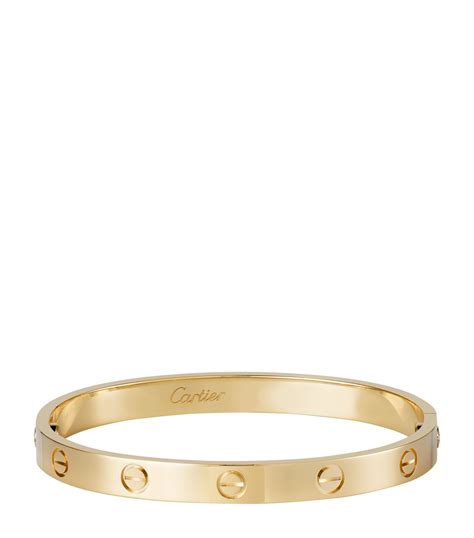 yellow gold cartier love bracelet|cartier love bracelet pricing.